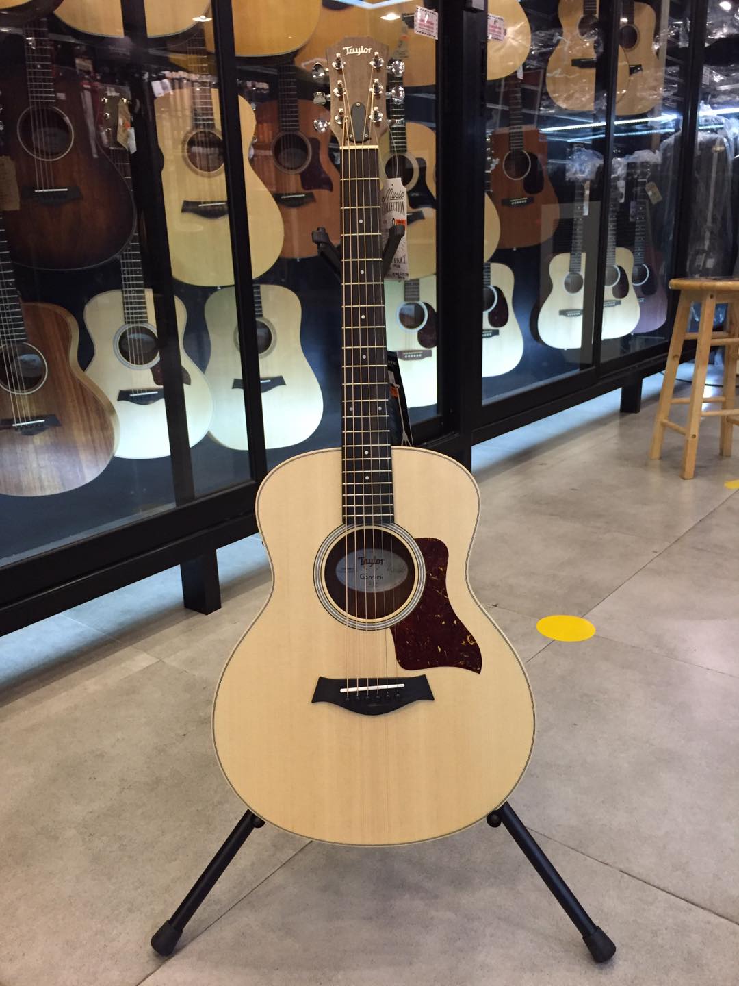 Taylor GS Mini-E Quilted Sapele